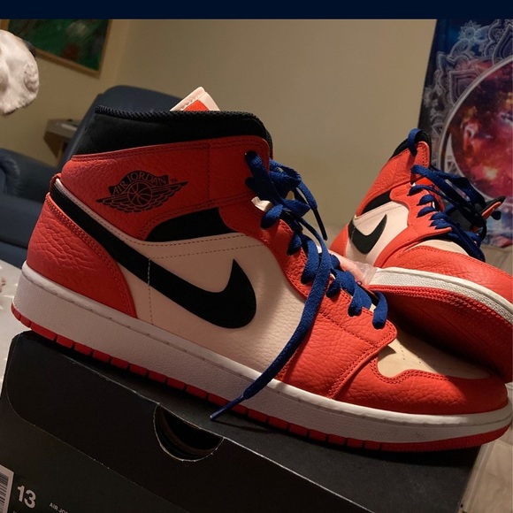 Team Orange Air Jordans size 13 - Picture 1 of 1